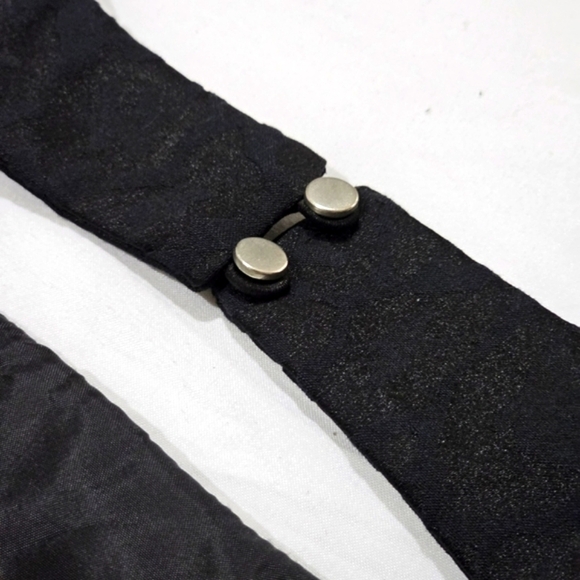 H&M ✦ Black Animal Print Dress 2 ✦ Cutout Back Lined Structured Sleek Stretch 2 - Picture 6 of 16